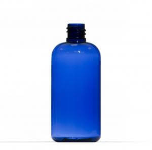 100ml PETG blue plastic bottle 18415