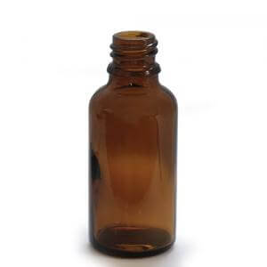 B30AG - 30ml Amber Glass Bottle - Large