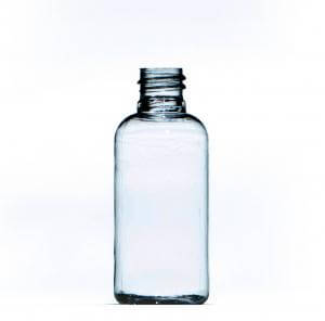 50ml PETG clear plastic bottle 18/415