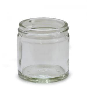 J60CG - 60ml Clear Glass Jar - Large