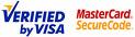visa and mastercard verified logo