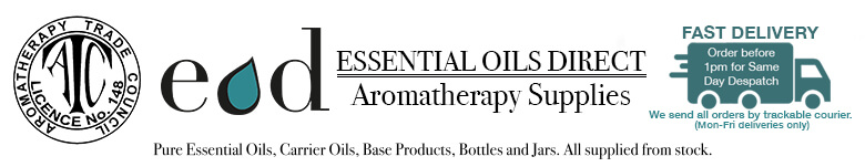 Essential Oils Direct - Aromatherapy Supplier UK - Desktop Logo