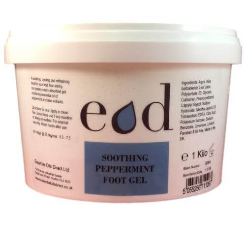 Large image of Soothing Peppermint Foot Gel 1 Kilo