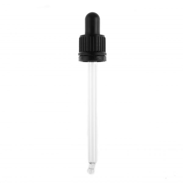 TEAT100 - Butyl Teat Pipette for 100ml Amber Glass Bottles Tamper Evident  - large