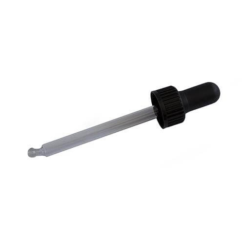 TEAT50 - Butyl Teat Pipette for 50ml Glass Bottles - large