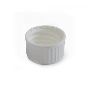 White Polycone Cap - No Dropper - large