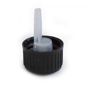 1.5mm Black Cap and Dropper - None Tamper Evident - large
