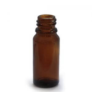 B10AG - 10ml Amber Glass bottle - GL18