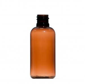 50ml PETG amber plastic bottle 18/415