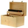 With Oils - Wooden Aromatherapy Storage Case - Practitioner Case
